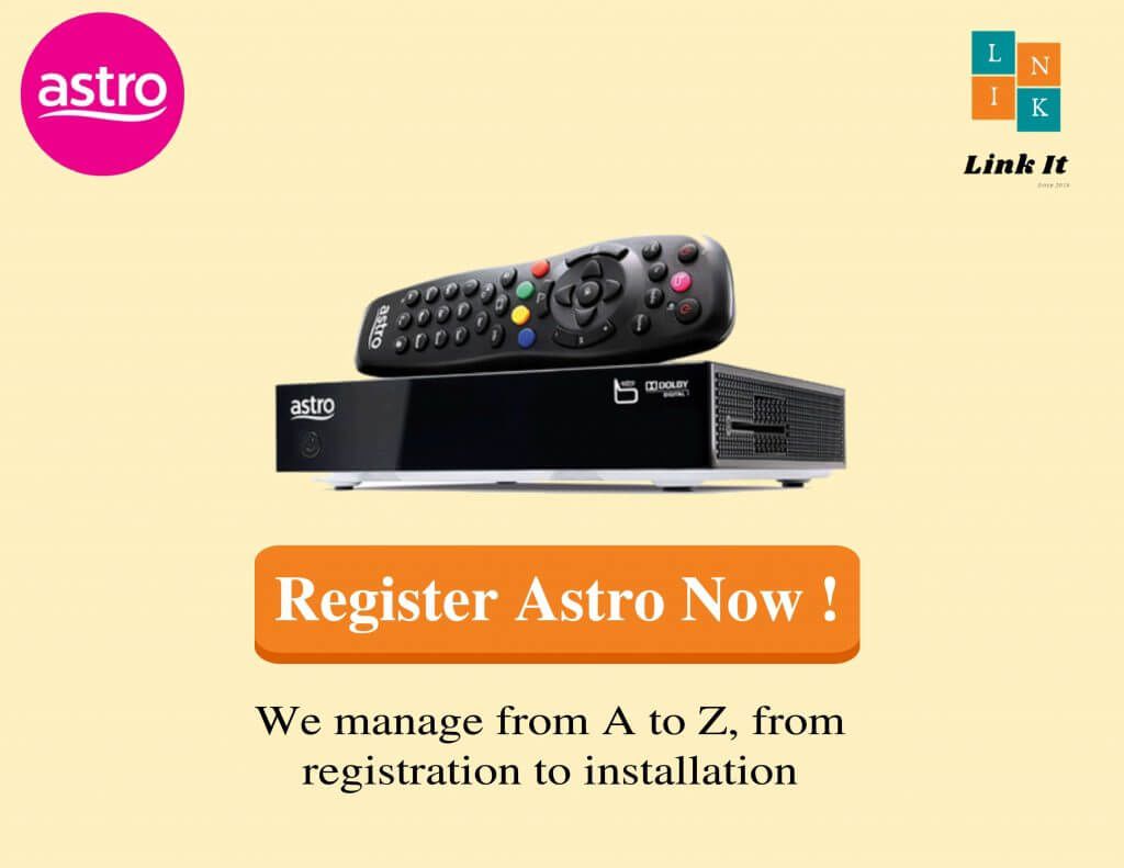 Astro Register Online | Pemasangan Astro | Free Registration